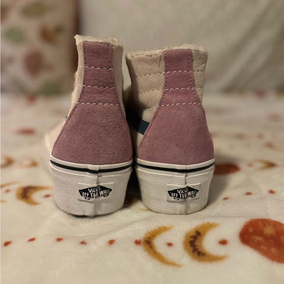 Vans Old Skool Stackform Pig Suede Sherpa Sneakers (Multicolor) - Picture 5 of 5